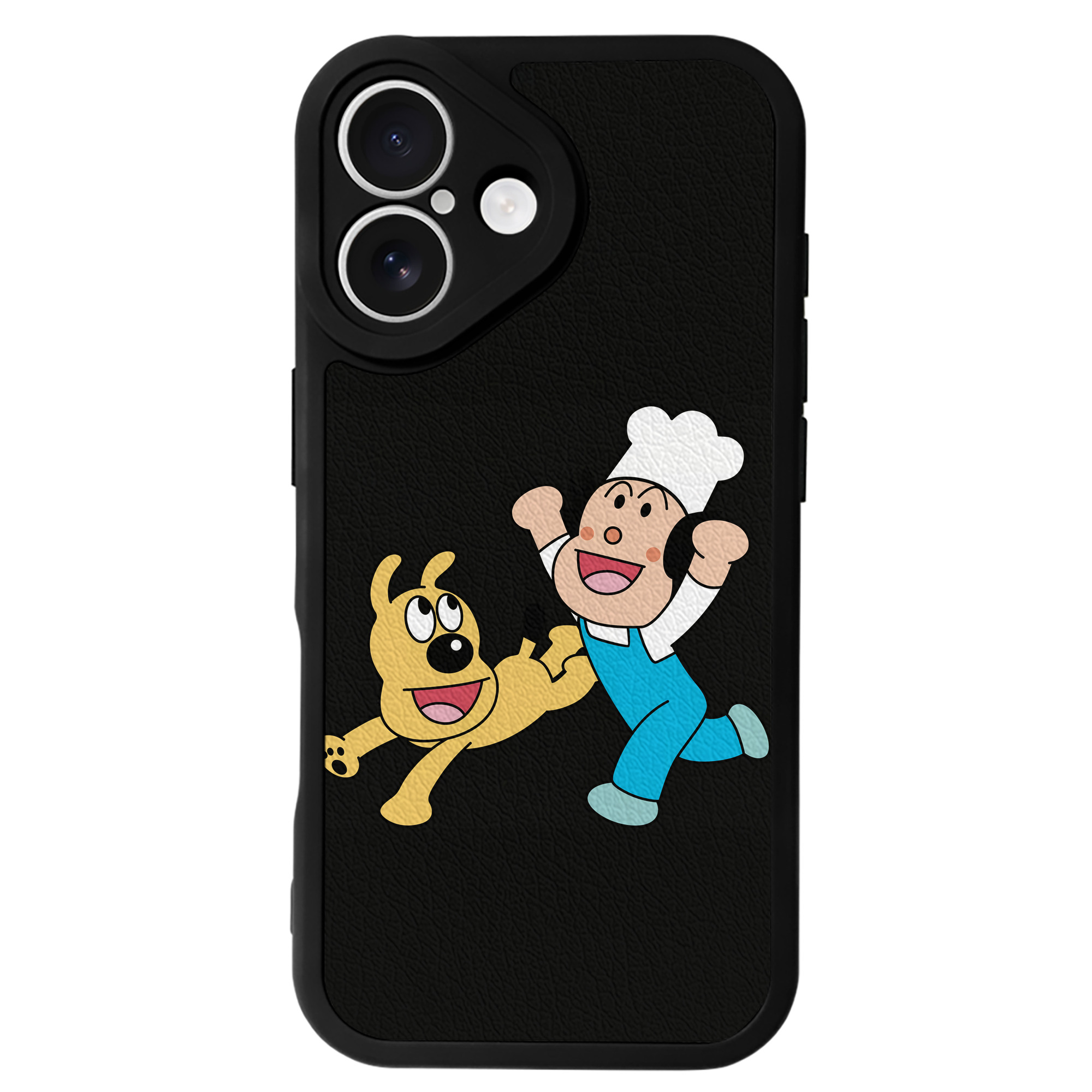 （画像用） アンパンマン Anpanman 【iPhone 16シリーズ対応】シリコンスマホケース（レザー調） 材質：シリコン